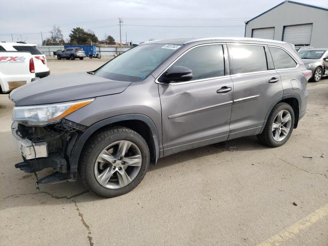 TOYOTA HIGHLANDER 2015 with VIN 5TDDKRFH0FS117807 - Photo from auction
