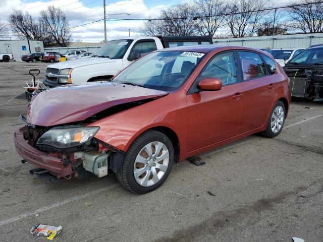 SUBARU IMPREZA 2. 2009 with VIN JF1GH616X9H807255 - Photo from auction