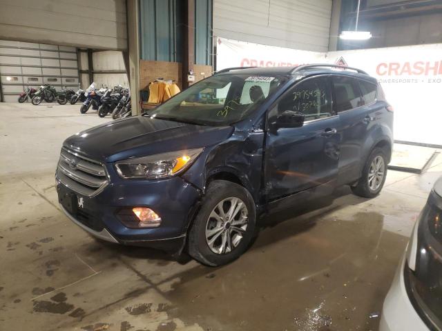 FORD ESCAPE SE 2018 with VIN 1FMCU9GDXJUC47448 - Photo from auction
