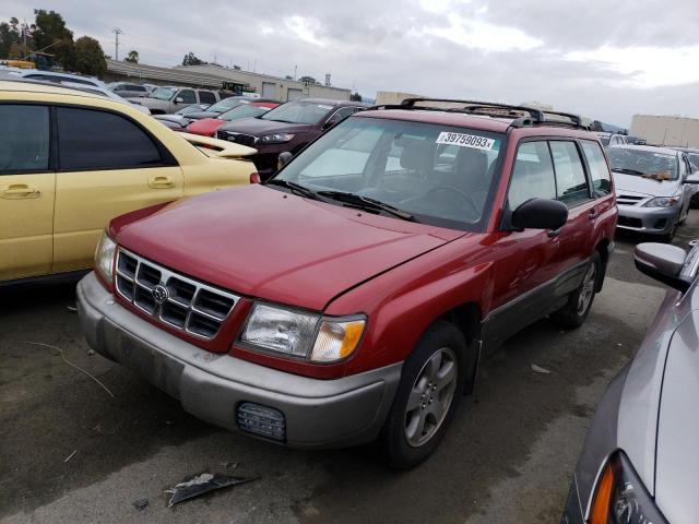 SUBARU FORESTER S 2000 with VIN JF1SF6558YH729509 - Photo from auction