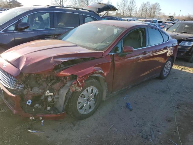 FORD FUSION S 2013 with VIN 3FA6P0G73DR163567 - Photo from auction