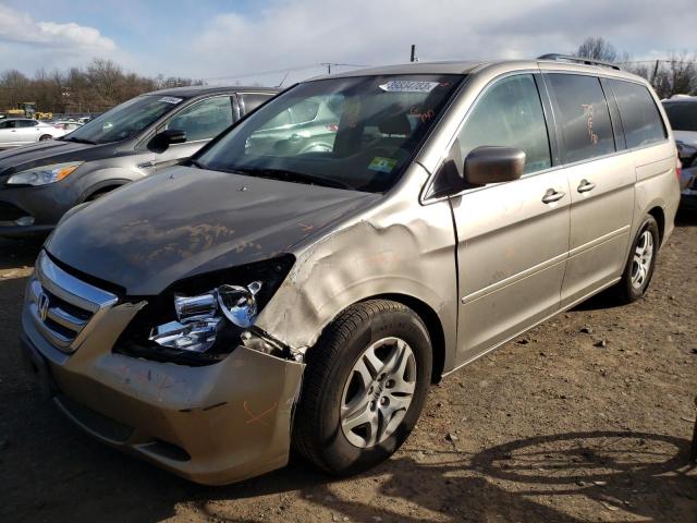 HONDA ODYSSEY EX 2005 with VIN 5FNRL38735B074118 - Photo from auction