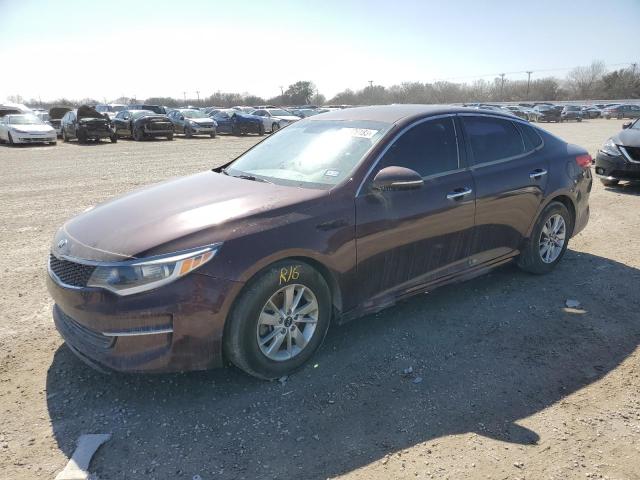 KIA OPTIMA LX 2017 with VIN 5XXGT4L37HG156159 - Photo from auction