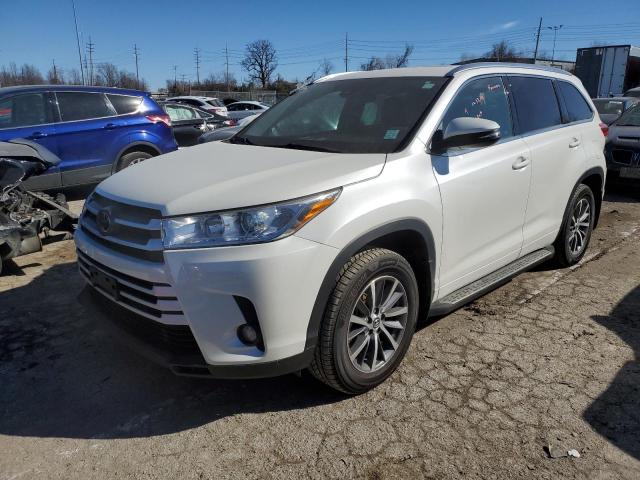TOYOTA HIGHLANDER 2018 with VIN 5TDJZRFH2JS560077 - Photo from auction