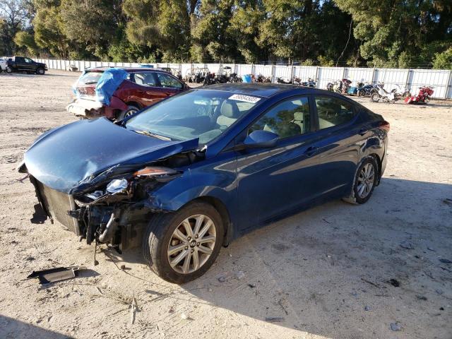 HYUNDAI ELANTRA SE 2015 with VIN KMHDH4AE2FU360525 - Photo from auction