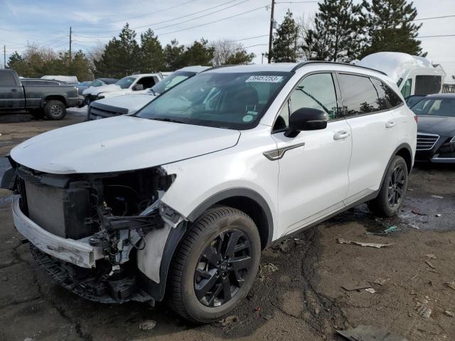 KIA SORENTO S 2021 with VIN 5XYRLDLC6MG018174 - Photo from auction