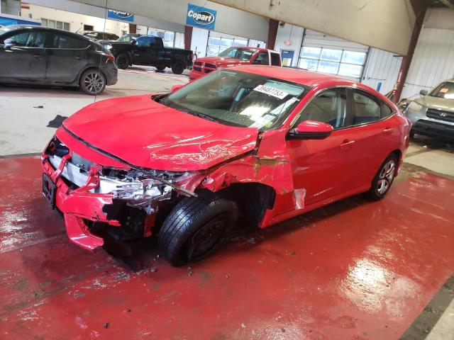 HONDA CIVIC LX 2017 with VIN 2HGFC2F59HH538205 - Photo from auction