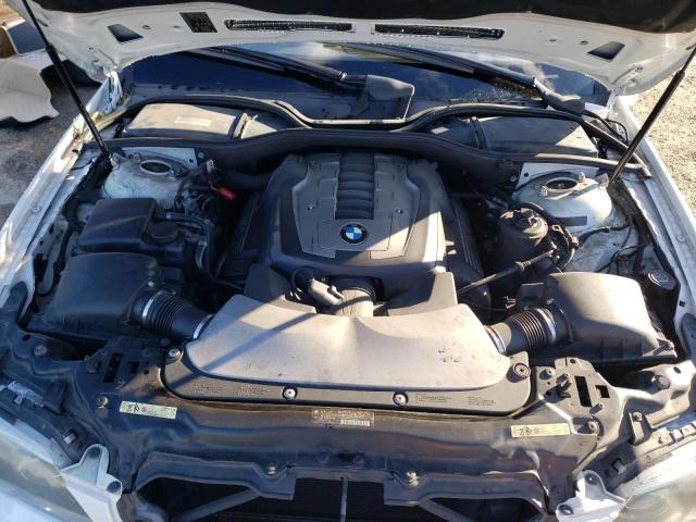 Photo 11 from auction – 2007 BMW 750 with VIN WBAHN83547DT69499