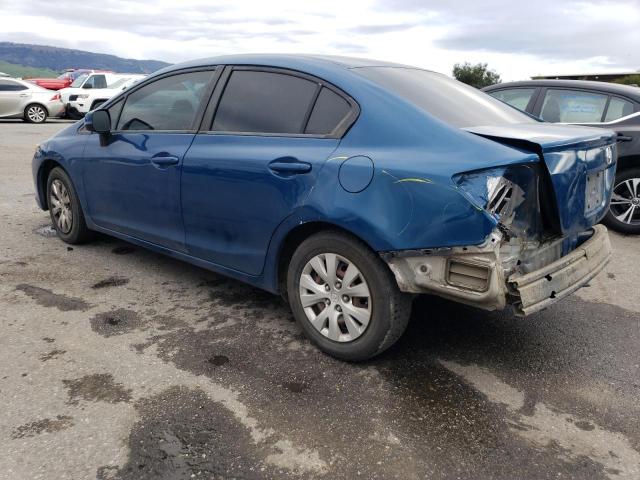 Photo 2 from auction – 2012 HONDA CIVIC LX with VIN 19XFB2F53CE354626