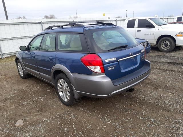 Photo 2 from auction – 2008 SUBARU OUTBACK 2. with VIN 4S4BP62C787357172