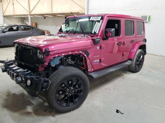 Photo 1 from auction – 2021 JEEP WRANGLER U with VIN 1C4JJXP65MW850228