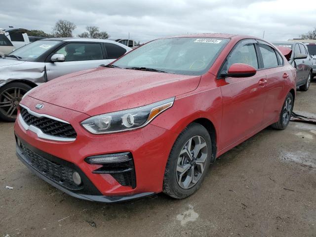 KIA FORTE FE 2021 with VIN 3KPF24AD2ME378444 - Photo from auction