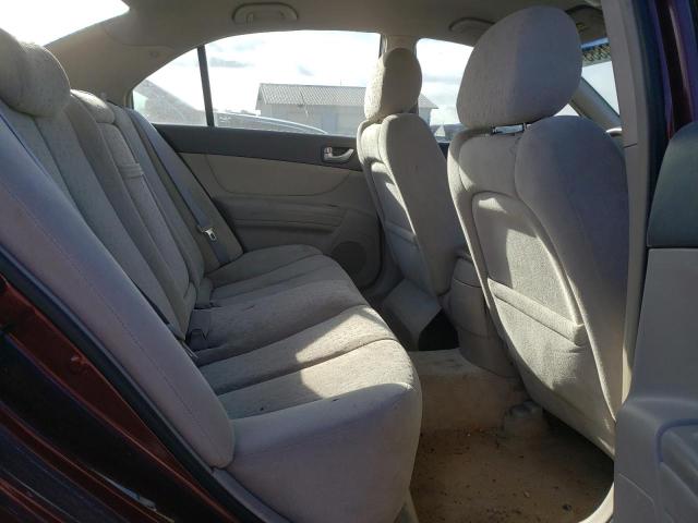 Photo 10 from auction – 2007 HYUNDAI SONATA GLS with VIN 5NPET46C57H257576