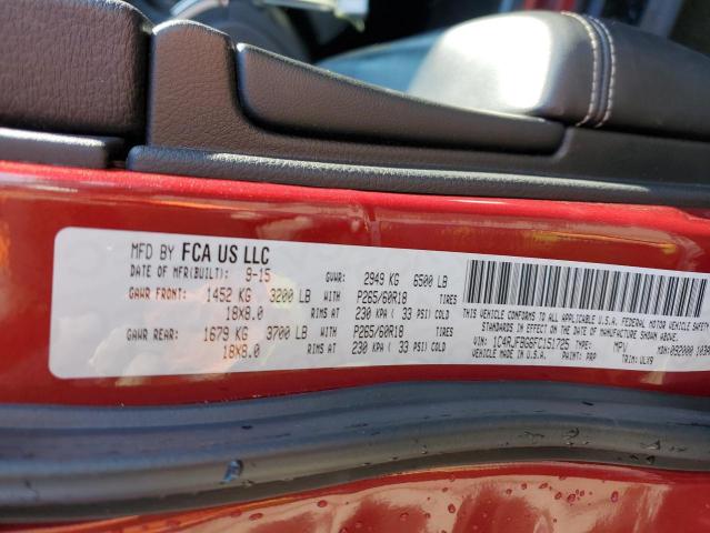 Photo 14 from auction – 2015 JEEP GRAND CHER with VIN 1C4RJFBG6FC151725