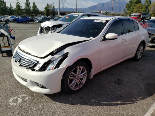 INFINITI G37 2012 with VIN JN1CV6AR4CM977205 - Photo from auction