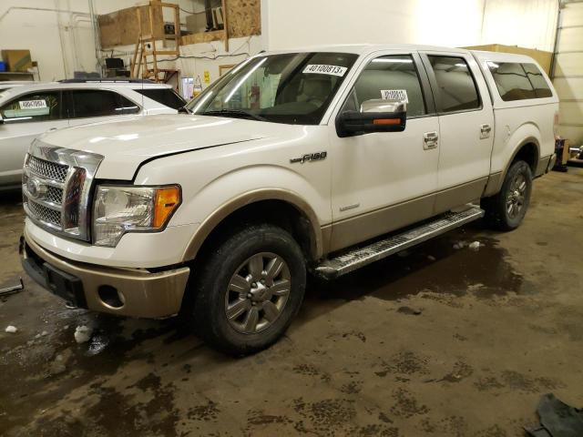 FORD F150 SUPER 2012 with VIN 1FTFW1ET7CFA40997 - Photo from auction