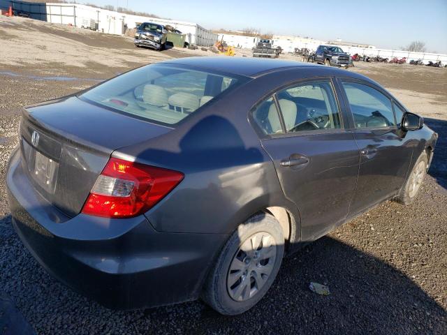 Photo 3 from auction – 2012 HONDA CIVIC LX with VIN 19XFB2F53CE365870