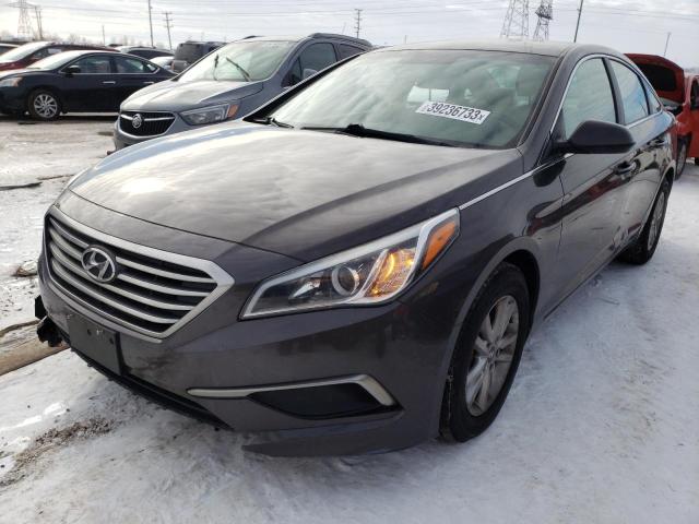HYUNDAI SONATA SE 2016 with VIN 5NPE24AF4GH350027 - Photo from auction