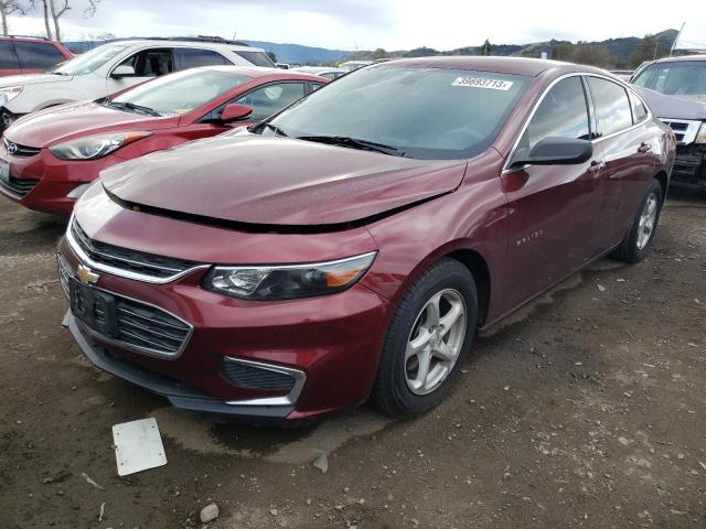 CHEVROLET MALIBU LS 2016 with VIN 1G1ZB5ST0GF292626 - Photo from auction