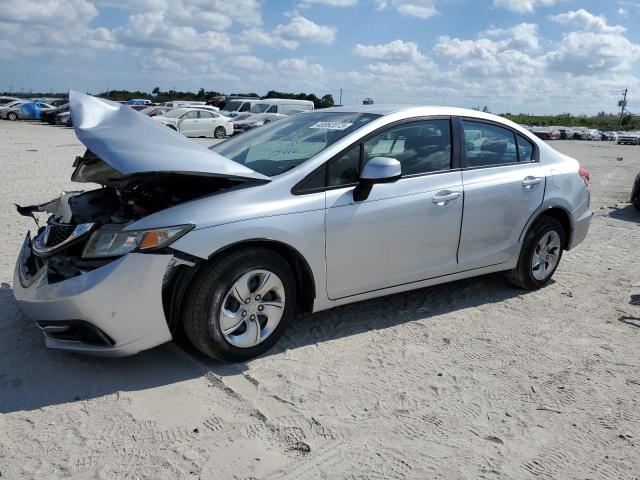 HONDA CIVIC LX 2013 with VIN 2HGFB2F57DH510416 - Photo from auction