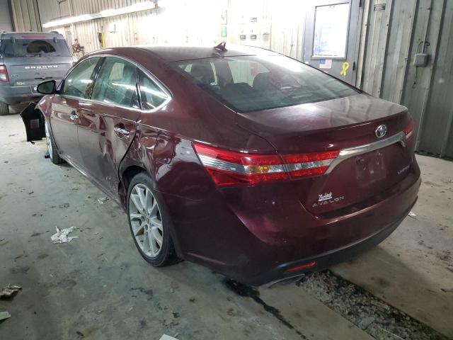 Photo 2 from auction – 2013 TOYOTA AVALON BAS with VIN 4T1BK1EB6DU031654