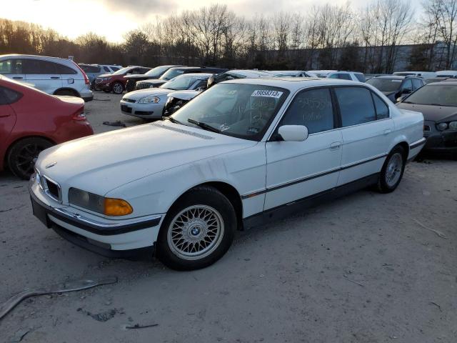 BMW 740 IL 1998 with VIN WBAGJ8321WDM10652 - Photo from auction