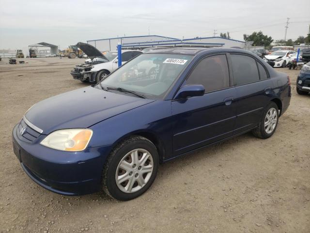 Photo 1 from auction – 2003 HONDA CIVIC EX with VIN 2HGES26743H516055