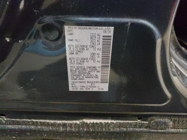 Photo 14 from auction – 2014 NISSAN ROGUE S with VIN 5N1AT2MV6EC866980