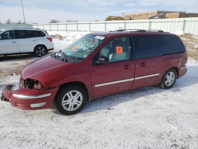 FORD WINDSTAR S 2003 with VIN 2FMZA52463BB61498 - Photo from auction