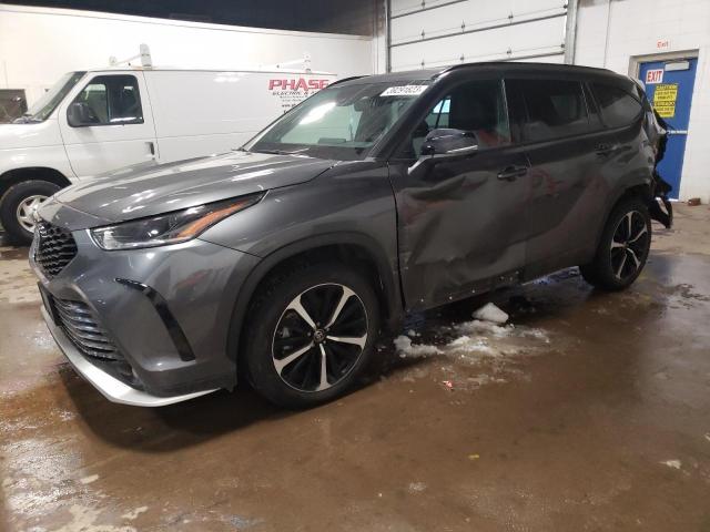 TOYOTA HIGHLANDER 2021 with VIN 5TDJZRBH9MS133473 - Photo from auction
