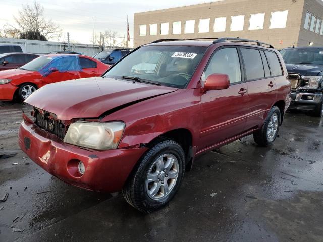 TOYOTA HIGHLANDER 2006 with VIN JTEGP21A960092968 - Photo from auction