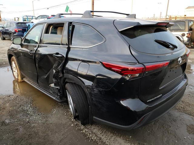 Photo 2 from auction – 2022 TOYOTA HIGHLANDER with VIN 5TDZZRAH0NS550972