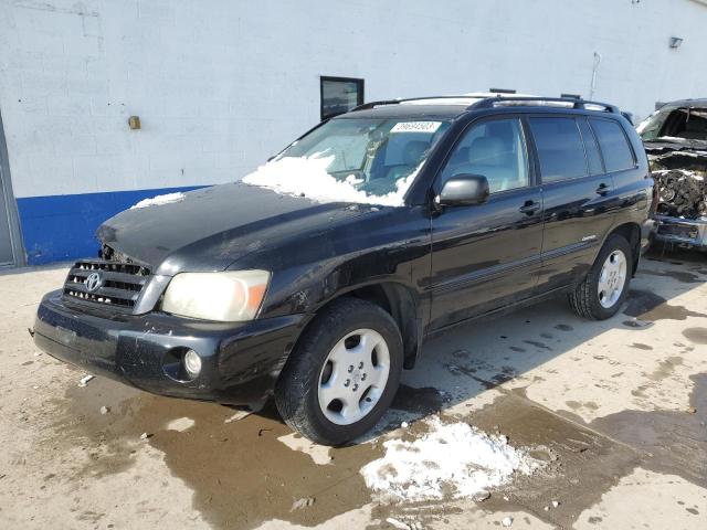 TOYOTA HIGHLANDER 2006 with VIN JTEEP21A260162088 - Photo from auction