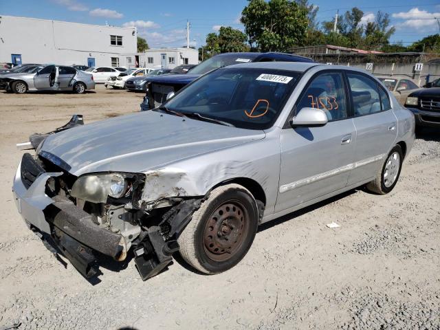HYUNDAI ELANTRA GL 2004 with VIN KMHDN46D64U856613 - Photo from auction
