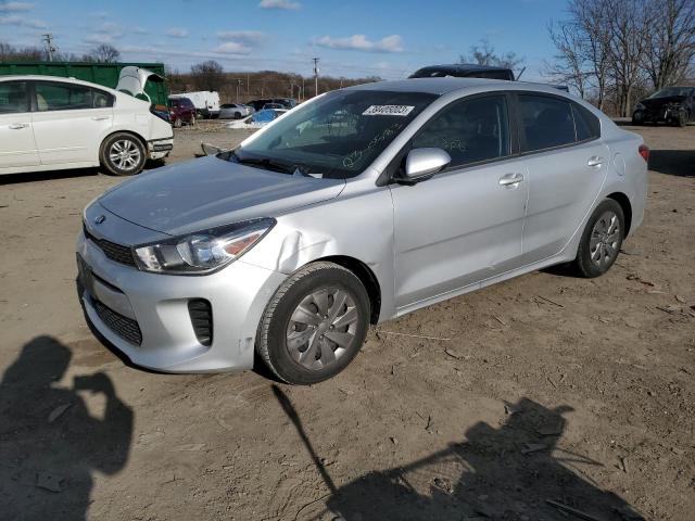 KIA RIO LX 2020 with VIN 3KPA24AD4LE302877 - Photo from auction