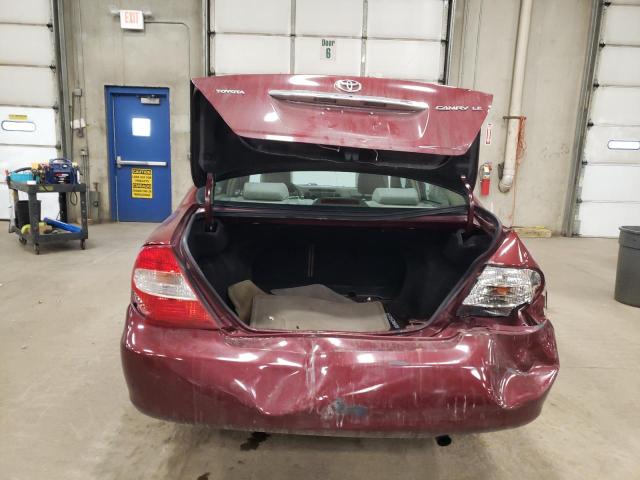Photo 6 from auction – 2003 TOYOTA CAMRY LE with VIN 4T1BE32K43U179369