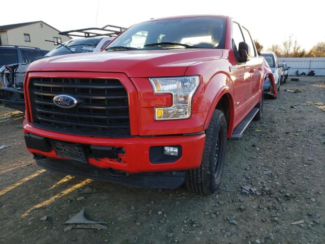 FORD F150 SUPER 2016 with VIN 1FTEW1EP2GFA66170 - Photo from auction