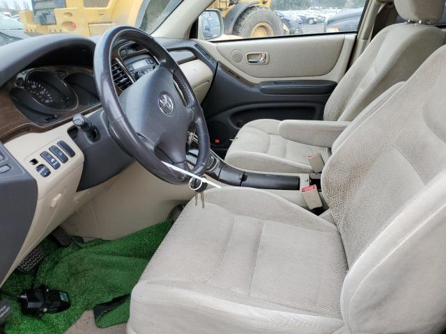 Photo 7 from auction – 2002 TOYOTA HIGHLANDER with VIN JTEGF21A420054643