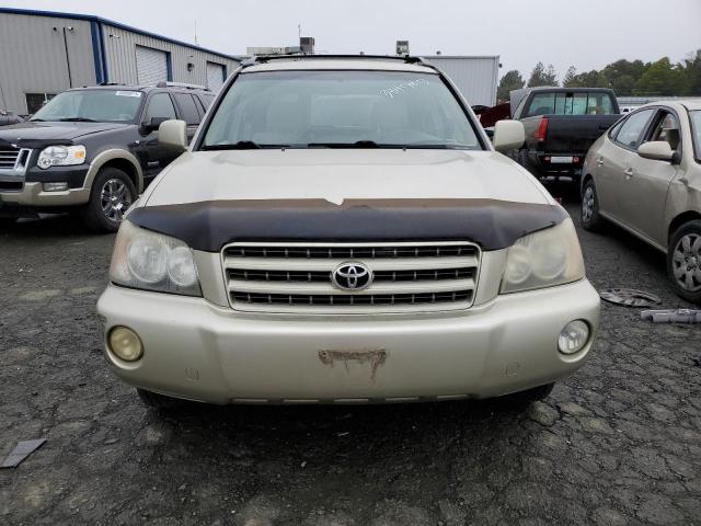 Photo 5 from auction – 2002 TOYOTA HIGHLANDER with VIN JTEGF21A420054643