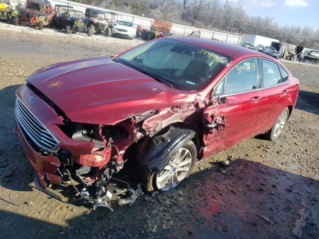 FORD FUSION 2019 with VIN 3FA6P0LU0KR205704 - Photo from auction