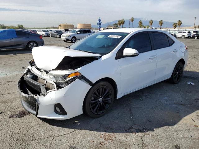 TOYOTA COROLLA L 2016 with VIN 2T1BURHE7GC662238 - Photo from auction
