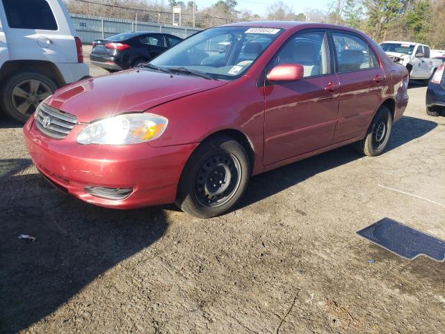 TOYOTA COROLLA CE 2004 with VIN 2T1BR32E74C315110 - Photo from auction