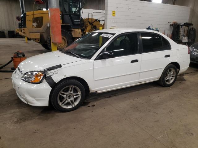 HONDA CIVIC LX 2001 with VIN 1HGES16511L025628 - Photo from auction