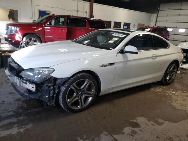 BMW 650 I 2012 with VIN WBALX3C59CDV77492 - Photo from auction