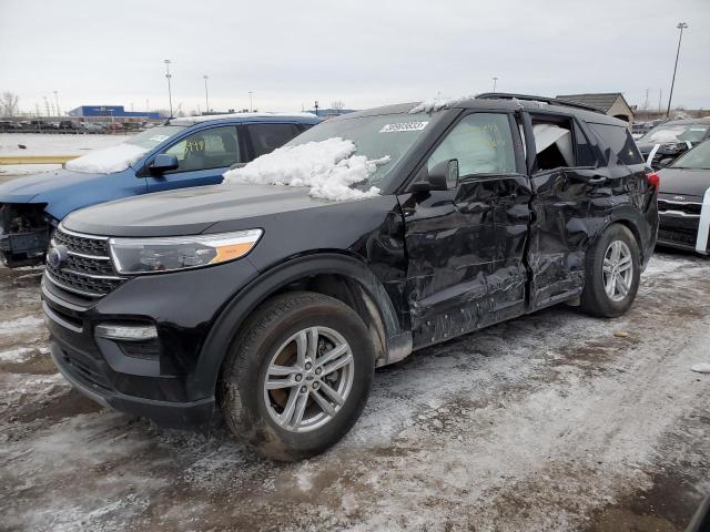 FORD EXPLORER X 2022 with VIN 1FMSK8DH2NGB29725 - Photo from auction