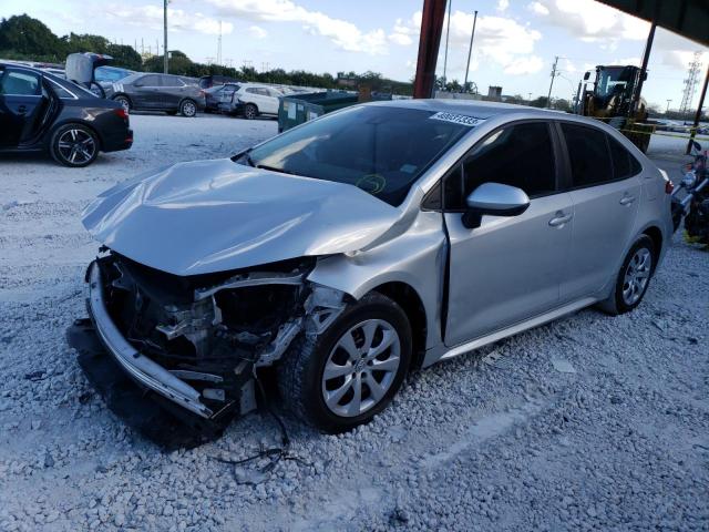Photo 1 from auction – 2021 TOYOTA COROLLA LE with VIN 5YFEPMAE6MP229684