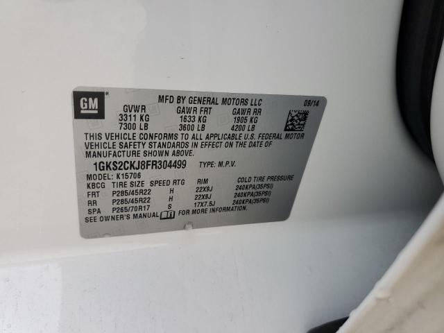 Photo 14 from auction – 2015 GMC YUKON DENA with VIN 1GKS2CKJ8FR304499