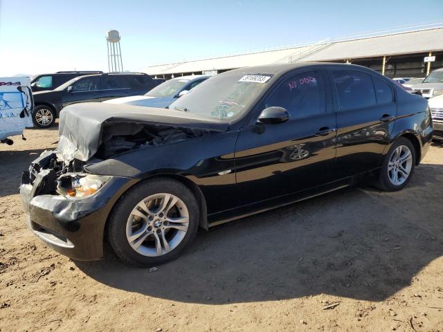 BMW 328 I 2008 with VIN WBAVA37528NL55804 - Photo from auction