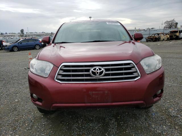 Photo 5 from auction – 2010 TOYOTA HIGHLANDER with VIN 5TDDK3EH3AS040146