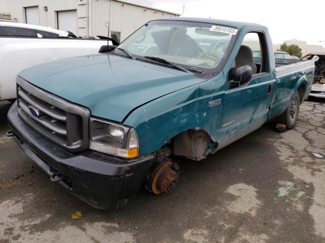FORD F250 SUPER 2002 with VIN 1FTNF20F32EB99376 - Photo from auction